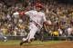 PITTSBURGH, PA - SEPTEMBER 20: Billy Hamilton #6 of the Cincinnati Reds scores on a infield single in the ninth inning against the Pittsburgh Pirates during the game on September 20, 2013 at PNC Park in Pittsburgh, Pennsylvania. (Photo by Justin K. Aller/Getty Images)