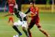 PORTLAND, OR - NOVEMBER 24: Darlington Nagbe #6 of Portland Timbers battles for the ball with Luis Gil #21 of Real Salt Lake during the first half of the game at Jeld-Wen Field on November 24, 2013 in Portland, Oregon. (Photo by Steve Dykes/Getty Images)
