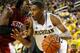 ANN ARBOR, MI - NOVEMBER 12: Glenn Robinson III #1 of the Michigan Wolverines drives around Darryl Palmer #30 of the South Carolina State Bulldogs during the first half at Crisler Center on November 12, 2013 in Ann Arbor, Michigan. (Photo by Gregory Shamus/Getty Images)