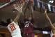 Nov 24, 2013; Charleston, SC, USA; Massachusetts Minutemen center Cady Lalanne (25) goes up for a shot during the second half against the Clemson Tigers at TD Arena. Mass defeated Clemson 62-56. Mandatory Credit: Jeremy Brevard-USA TODAY Sports