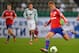 CSKA Moscow's Keisuke Honda—seen here against Grozny—will move to AC Milan in January.