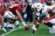 TUSCALOOSA, AL - NOVEMBER 24: The Alabama Crimson Tide offense faces off against the Auburn Tigers defense at Bryant-Denny Stadium on November 24, 2012 in Tuscaloosa, Alabama. (Photo by Kevin C. Cox/Getty Images)