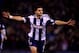 WEST BROMWICH, ENGLAND - NOVEMBER 25: Shane Long of West Bromwich Albion celebrates as he scores their first goal during the Barclays Premier League match between West Bromwich Albion and Aston Villa at The Hawthorns on November 25, 2013 in West Bromwich, England. (Photo by Michael Regan/Getty Images)