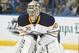 Oct 26, 2013; Tampa, FL, USA; Buffalo Sabres goalie Ryan Miller (30) against the Tampa Bay Lightning during the second period at Tampa Bay Times Forum. Mandatory Credit: Kim Klement-USA TODAY Sports