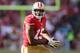 SAN FRANCISCO, CA - SEPTEMBER 16: Michael Crabtree #15 of the San Francisco 49ers in action against the Detroit Lions at Candlestick Park on September 16, 2012 in San Francisco, California. (Photo by Ezra Shaw/Getty Images)