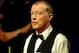 SHEFFIELD, ENGLAND - APRIL 28: Steve Davis of England shows his dissapointment against Neil Robertson of Australia during the Quarter Finals of the Betfred.com World Snooker Championships at The Crucible Theatre on April 28, 2010 in Sheffield, England. (Photo by Laurence Griffiths/Getty Images)