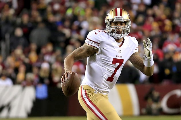 Colin Kaepernick Posts Career High QB Rating