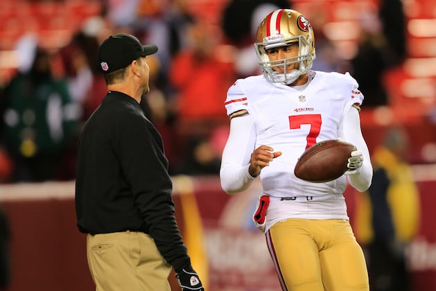 Harbaugh: Kap's 'Armadillo Skin' Pays Off