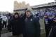 Nov 23, 2013; Evanston, IL, USA; Michigan State Spartans head coach Mark Dantonio after the game against the Northwestern Wildcats at Ryan Field. Michigan State won 30-6. Mandatory Credit: Reid Compton-USA TODAY Sports