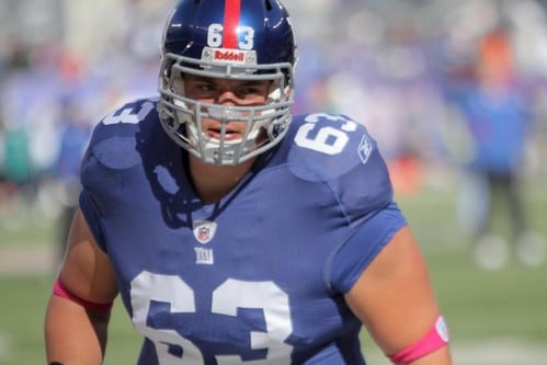 Giants Place Center Jim Cordle on IR