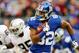 EAST RUTHERFORD, NJ - NOVEMBER 10: Rueben Randle #82 of the New York Giants carries the ball in the first quarter against the Oakland Raiders at MetLife Stadium on November 10, 2013 in East Rutherford, New Jersey. (Photo by Elsa/Getty Images)