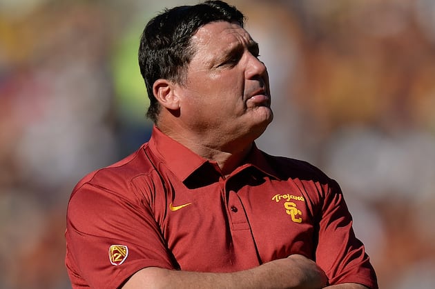 New Twist in Rivalry Between USC's Ed Orgeron and UCLA's Noel Mazzone
