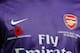 MANCHESTER, ENGLAND - NOVEMBER 10: General View of an Arsenal shirt with a poppy for Remembrance Sunday during the Barclays Premier League match between Manchester United and Arsenal at Old Trafford on November 10, 2013 in Manchester, England. (Photo by Alex Livesey/Getty Images)
