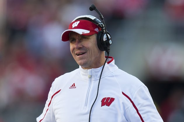 Wisconsin's Gary Andersen Impressed by 'Devoted Kids' That Stayed at PSU