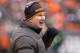 CLEVELAND, OH - NOVEMBER 24: Head coach Rob Chudzinski of the Cleveland Browns yells to his players during the first half against the Pittsburgh Steelers at FirstEnergy Stadium on November 24, 2013 in Cleveland, Ohio. (Photo by Jason Miller/Getty Images)