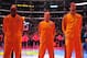 LOS ANGELES, CA - MARCH 22: Kobe Bryant #24, Steve Nash #10, and Pau Gasol #16 of the Los Angeles Lakers look on during the performance of the National Anthem before playing the Washington Wizards at Staples Center on March 22, 2013 in Los Angeles, California. NOTE TO USER: User expressly acknowledges and agrees that, by downloading and/or using this Photograph, user is consenting to the terms and conditions of the Getty Images License Agreement. Mandatory Copyright Notice: Copyright 2013 NBAE (Photo by Andrew D. Bernstein/NBAE via Getty Images)