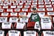 Apr 21, 2013; Miami, FL, USA; Milwaukee Bucks fan Jamie Gill, of Milwaukee, waits for game one of the first round of the 2013 NBA Playoffs between the Milwaukee Bucks and the Miami Heat at American Airlines Arena. Mandatory Credit: Steve Mitchell-USA TODAY Sports