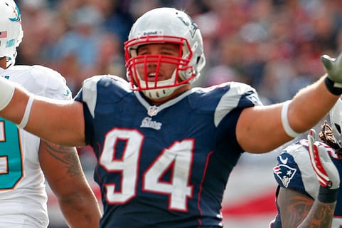 Nice Recovery by Pats Rookie Chris Jones