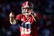 TUSCALOOSA, AL - NOVEMBER 24: AJ McCarron #10 of the Alabama Crimson Tide calls out the Auburn Tigers defense at Bryant-Denny Stadium on November 24, 2012 in Tuscaloosa, Alabama. (Photo by Kevin C. Cox/Getty Images)