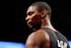 NEW YORK, NY - OCTOBER 17: Chris Bosh #1 of the Miami Heat looks on during the game against the Brooklyn Nets at Barclays Center on October 17, 2013 in the Brooklyn borough of New York City. (Photo by Maddie Meyer/Getty Images)