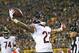 GREEN BAY, WI - NOVEMBER 04: Matt Forte #22 of the Chicago Bears celebrates a touchdown against the Green Bay Packers at Lambeau Field on November 4, 2013 in Green Bay, Wisconsin. (Photo by Jonathan Daniel/Getty Images)