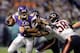 MINNEAPOLIS, MN - DECEMBER 9: Adrian Peterson #28 of the Minnesota Vikings carries the ball during the game against the Chicago Bears on December 9, 2012 at Mall of America Field at the Hubert H. Humphrey Metrodome in Minneapolis, Minnesota. (Photo by Hannah Foslien/Getty Images)
