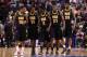 PORTLAND, OR - MARCH 17: (L-R) Darius Theus