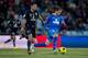 GETAFE, SPAIN - NOVEMBER 29: Rafael Lopez (R) of Getafe CF competes for the ball with David Barral Torres (L) of Levante UD during the La Liga match between Getafe CF and Levante UD at Coliseum Alfonso Perez on November 29, 2013 in Getafe, Spain. (Photo by Gonzalo Arroyo Moreno/Getty Images)