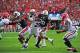 AUBURN, AL - NOVEMBER 16: Corey Grant #20 of the Auburn Tigers carries the ball for a touchdown against the Georgia Bulldogs at Jordan-Hare Stadium on November 16, 2013 in Auburn, Alabama. (Photo by Scott Cunningham/Getty Images)