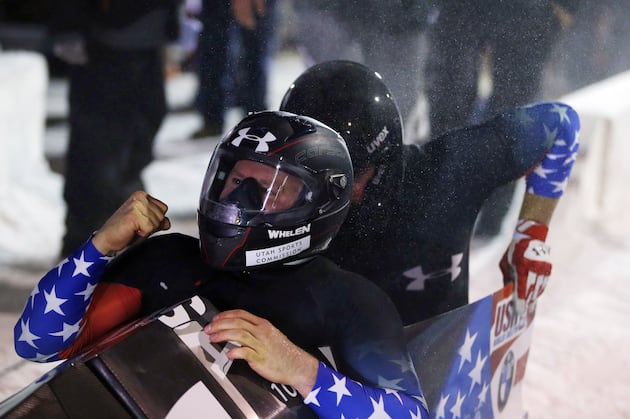 Holcomb, Langton Win World Cup Bobsled Race