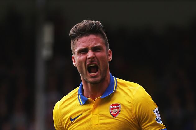 GIF: Olivier Giroud Doesn't Play to the Whistle, Thinks He ...