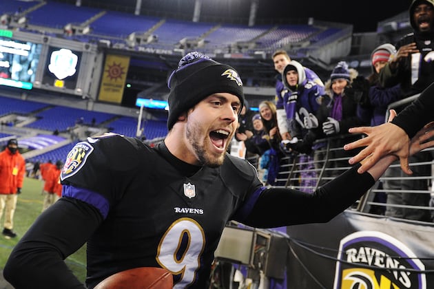 Justin Tucker Hasn't Missed Since September, but Try Telling Him That