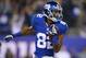 EAST RUTHERFORD, NJ - NOVEMBER 17: Rueben Randle #82 of the New York Giants scores a touchdown against the Green Bay Packers in the first quarter during their game at MetLife Stadium on November 17, 2013 in East Rutherford, New Jersey. (Photo by Al Bello/Getty Images)