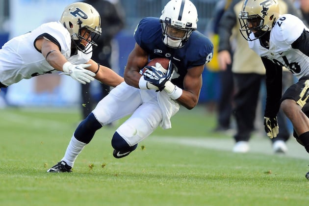 Robinson Sets PSU Record with 8th 100-Yd Game