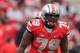 COLUMBUS, OH - NOVEMBER 24: Marcus Hall #79 of the Ohio State Buckeyes blocks against the Michigan Wolverines at Ohio Stadium on November 24, 2012 in Columbus, Ohio. (Photo by Jamie Sabau/Getty Images)