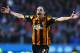 HULL, ENGLAND - DECEMBER 01: David Meyler of Hull City celebrates scoring his team's second goal during the Barclays Premier League match between Hull City and Liverpool at KC Stadium on December 1, 2013 in Hull, England. (Photo by Matthew Lewis/Getty Images)