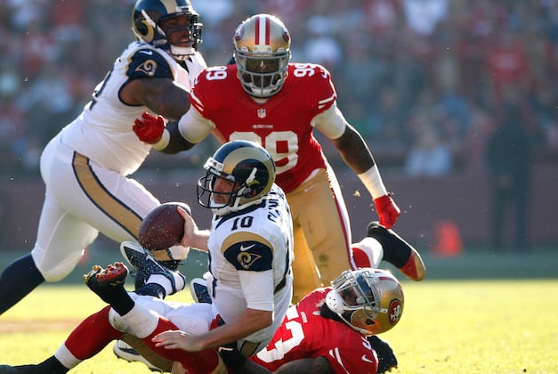 49ers Beat Up Rams, Sweep Season Series