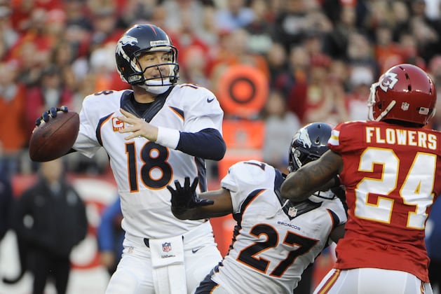 Manning, Decker Lead Broncos Past Chiefs 35-28
