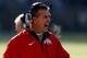 ANN ARBOR, MI - NOVEMBER 30: Head coach Urban Meyer of the Ohio State Buckeyes looks on against the Michigan Wolverines during a game at Michigan Stadium on November 30, 2013 in Ann Arbor, Michigan. (Photo by Gregory Shamus/Getty Images)