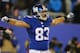 EAST RUTHERFORD, NJ - NOVEMBER 24: Brandon Myers #83 of the New York Giants celebrates his touchdown against the Dallas Cowboys during their game at MetLife Stadium on November 24, 2013 in East Rutherford, New Jersey. (Photo by Al Bello/Getty Images)