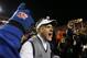 AUBURN, AL - NOVEMBER 30: Head coach Gus Malzahn of the Auburn Tigers celebrates their 34 to 28 win over the Alabama Crimson Tide at Jordan-Hare Stadium on November 30, 2013 in Auburn, Alabama. (Photo by Kevin C. Cox/Getty Images)