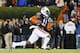 AUBURN, AL - NOVEMBER 30: Chris Davis #11 of the Auburn Tigers returns a missed field goal for the winning touchdown in their 34 to 28 win over the Alabama Crimson Tide at Jordan-Hare Stadium on November 30, 2013 in Auburn, Alabama. (Photo by Kevin C. Cox/Getty Images)