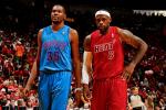 LeBron James, Kevin Durant Named Players of Week