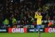 CARDIFF, WALES - NOVEMBER 30: Aaron Ramsey of Arsenal appaulds both sets of fans after the match during the Barclays Premier League match between Cardiff City and Arsenal at Cardiff City Stadium on November 30, 2013 in Cardiff, Wales. (Photo by Christopher Lee/Getty Images)