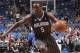 ORLANDO, FL - NOVEMBER 29: Victor Oladipo #5 of the Orlando Magic drives to the basket against the San Antonio Spurs during the game on November 29, 2013 at Amway Center in Orlando, Florida. NOTE TO USER: User expressly acknowledges and agrees that, by downloading and or using this photograph, User is consenting to the terms and conditions of the Getty Images License Agreement. Mandatory Copyright Notice: Copyright 2013 NBAE (Photo by Fernando Medina/NBAE via Getty Images)
