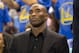Oct 30, 2013; Oakland, CA, USA; Los Angeles Lakers shooting guard Kobe Bryant (24) behind the bench during the third quarter against the Golden State Warriors at Oracle Arena. The Golden State Warriors defeated the Los Angeles Lakers 125-94. Mandatory Credit: Kelley L Cox-USA TODAY Sports