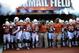 AUSTIN, TX - NOVEMBER 02: Members of the Texas Longhorns take the field for the second half during a game against the Kansas Jayhawks at Darrell K Royal-Texas Memorial Stadium on November 2, 2013 in Austin, Texas. (Photo by Stacy Revere/Getty Images)