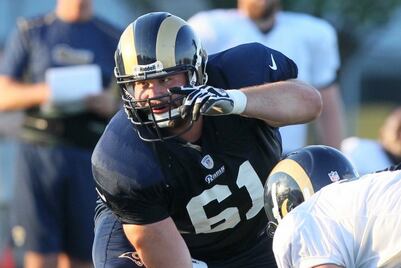Rams Center Wells Probably Out for Season with Broken Leg