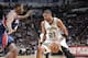 SAN ANTONIO, TX - December 2: Tim Duncan #21 of the San Antonio Spurs drives to the basket against the Atlanta Hawks during the game at the AT&T Center on December 2, 2013 in San Antonio, Texas. NOTE TO USER: User expressly acknowledges and agrees that, by downloading and or using this photograph, user is consenting to the terms and conditions of the Getty Images License Agreement. Mandatory Copyright Notice: Copyright 2013 NBAE (Photos by D. Clarke Evans/NBAE via Getty Images)