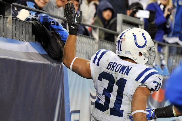 Brown Getting 2nd Chance to Deliver for Colts